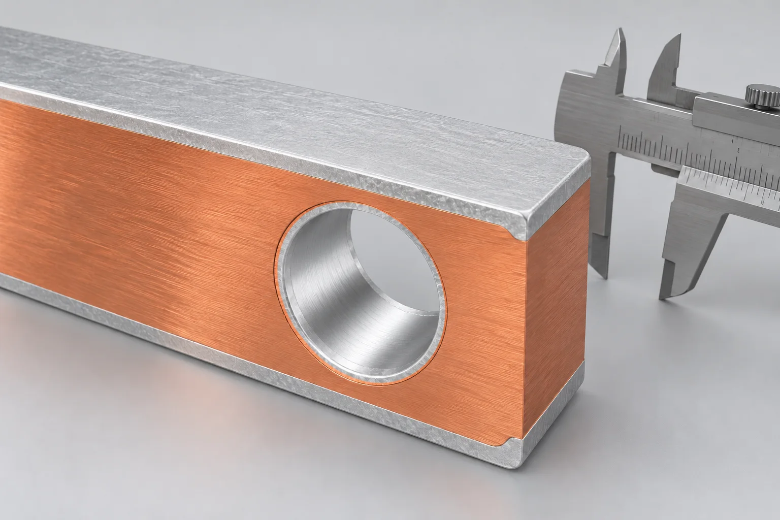 PCB busbar finished dimensions: plating build-up, thickness and hole diameter