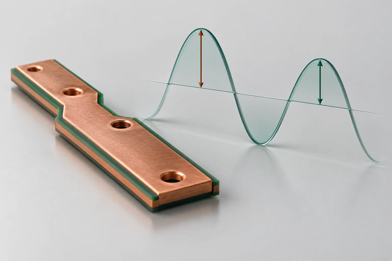 PCB Busbar Frequency-Domain Models: Peak, RMS and Phasor Heating
