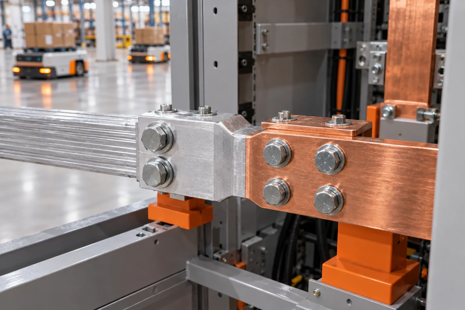 How to select copper-aluminum transition connectors for AGV fast chargers: charge cycling, preload and corrosion validation