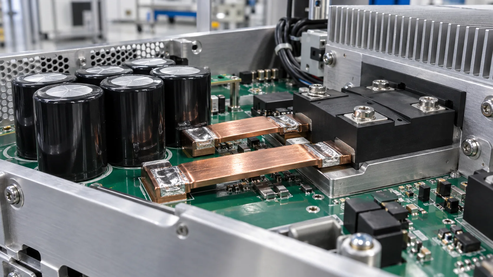 How to select an SMD busbar for semiconductor-equipment power boards: short paths, reflow heat and service reliability