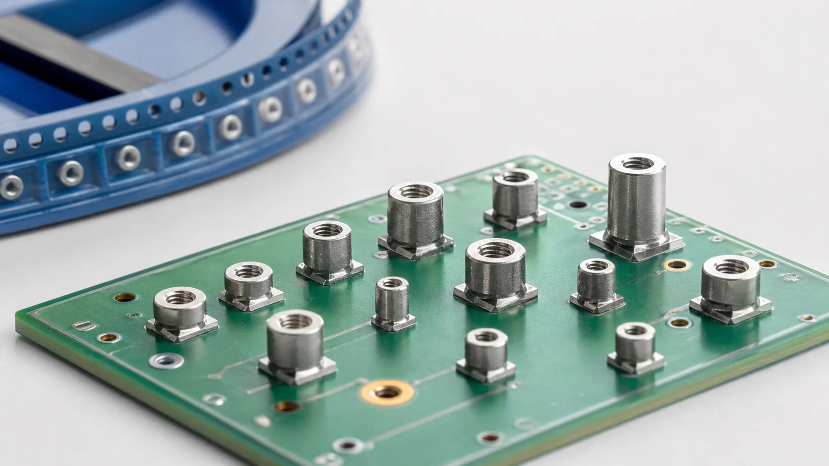 How to choose M2, M3 and M4 SMT nuts: PCB thickness, torque and pull-out force