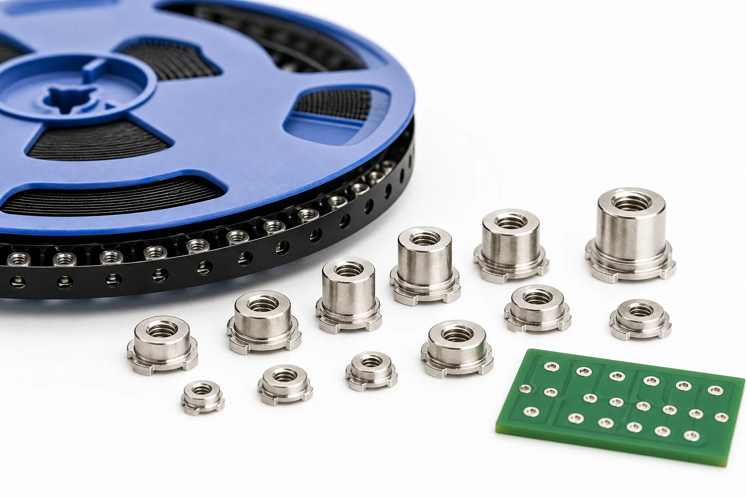 SMT nut pad design for reflow soldering on inverter control boards