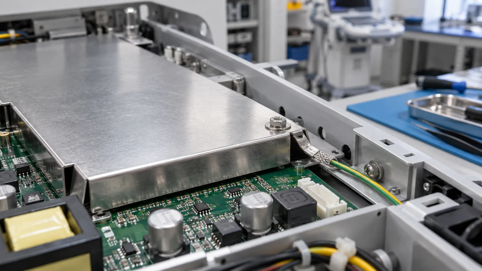 How to select SMT nuts for medical-ultrasound power boards: shield grounding, low height and service reliability