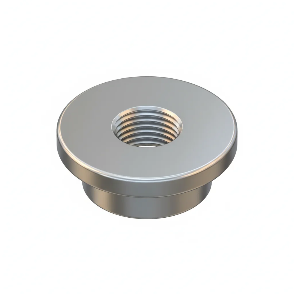 M2 OD5.56mm H1mm Brass Nickel Plated SMT Nut Tape Available HCSMT-M20-D556-L10-BNR 1.0x5.6x2.0mm Brass 镀镍